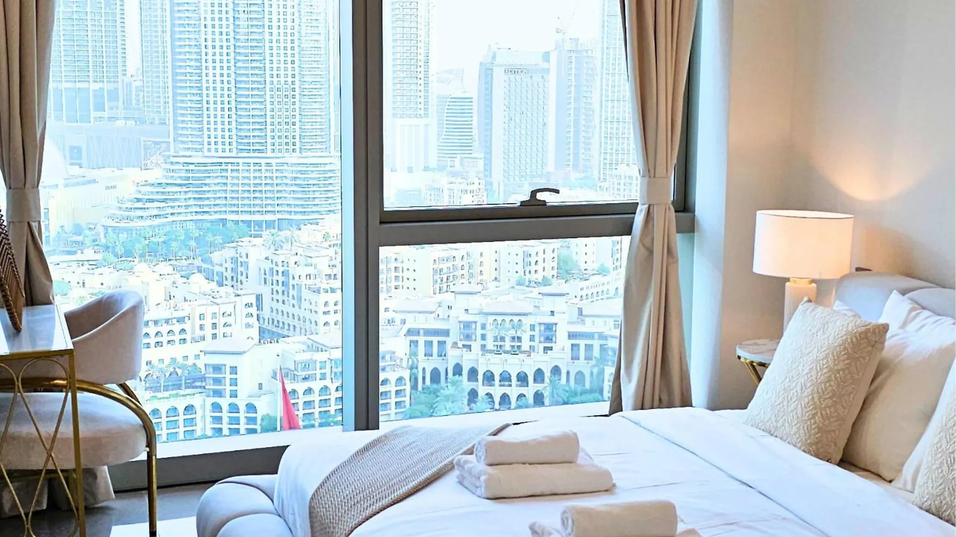 Grande Signature By Emaar - New Luxury 2Br W Panoramic Burj Khalifa & Fountain Show Views Dubai Apartment